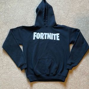 Black Fortnite hoodie
